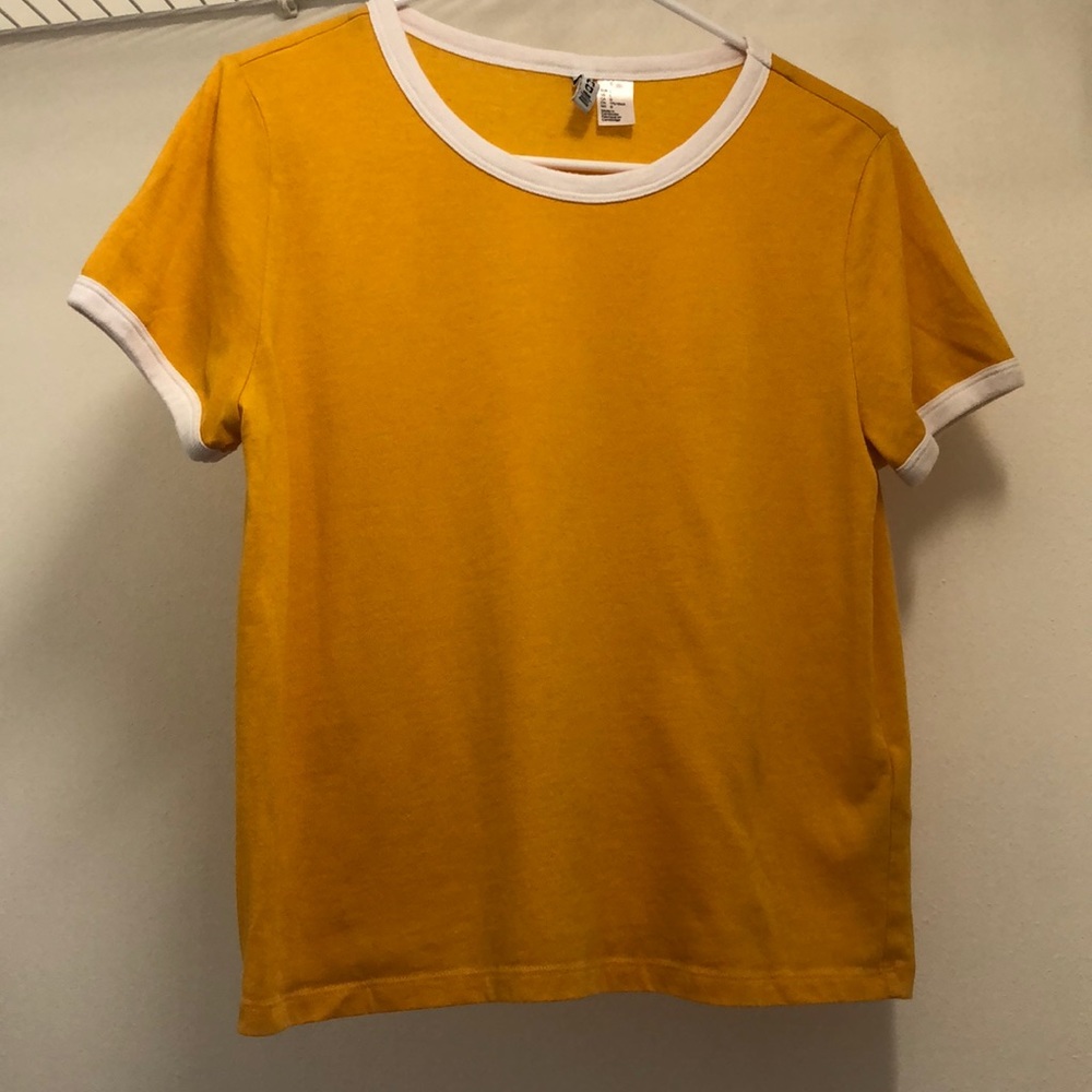 💙 Yellow Divided Top
